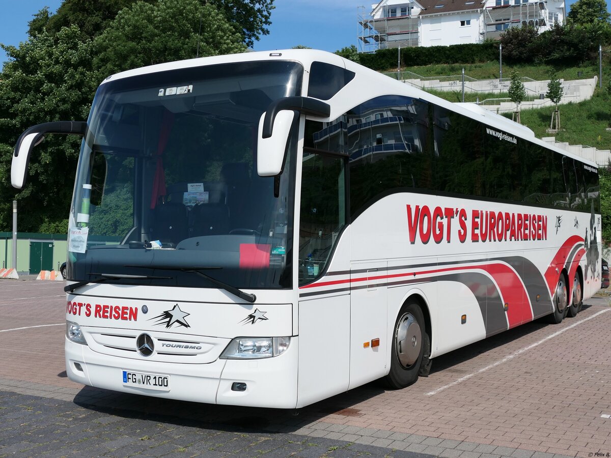 Mercedes Tourismo von Vogt's Reisen aus Deutschland im Stadthafen Sassnitz am 06.07.2021
