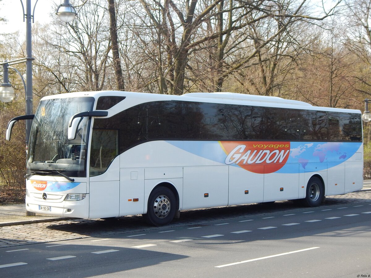 Mercedes Tourismo von Voyages Gaudon aus Frankreich in Berlin am 30.03.2019