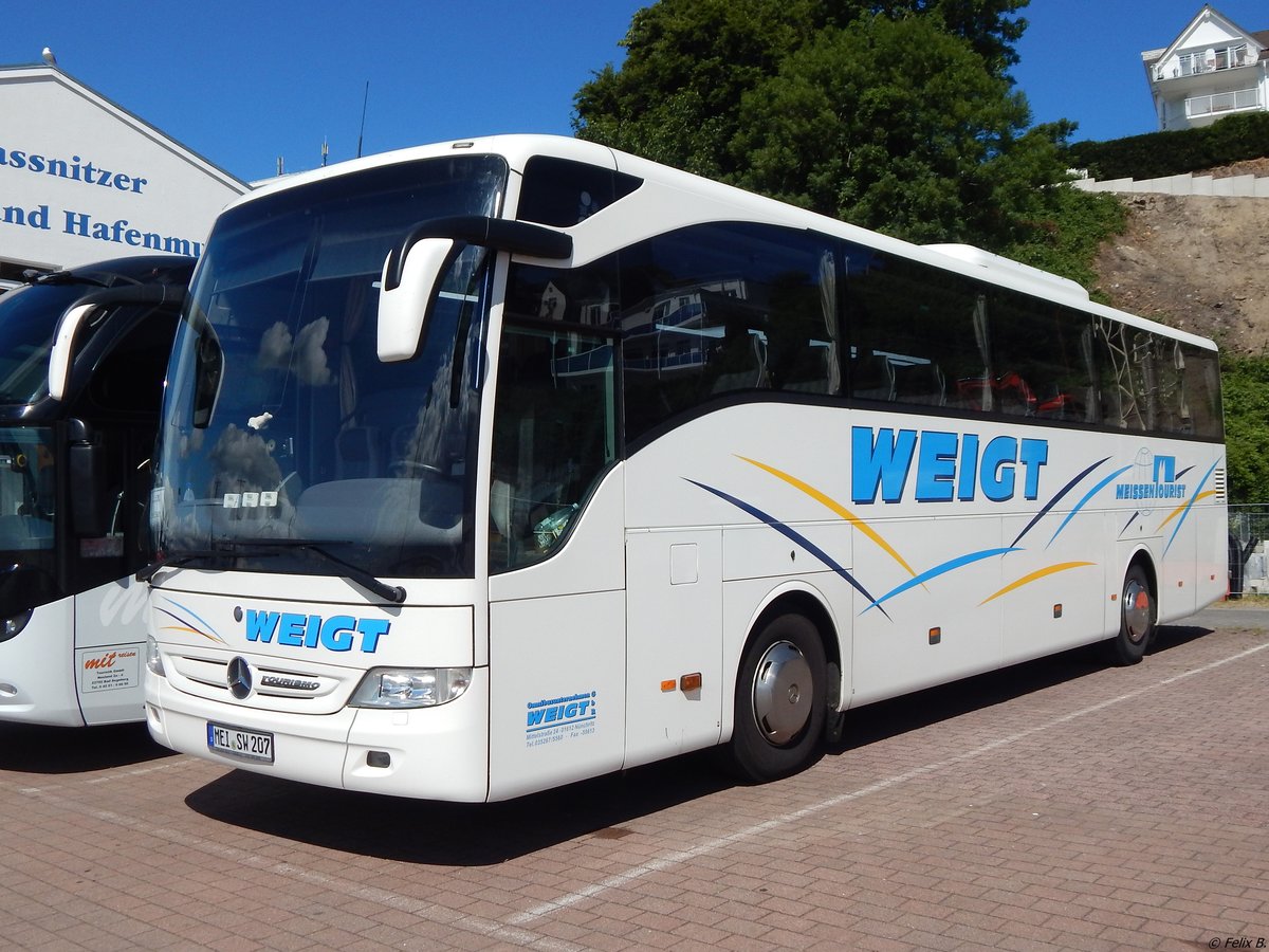 Mercedes Tourismo von Weigt aus Deutschland im Stadthafen Sassnitz am 30.06.2018