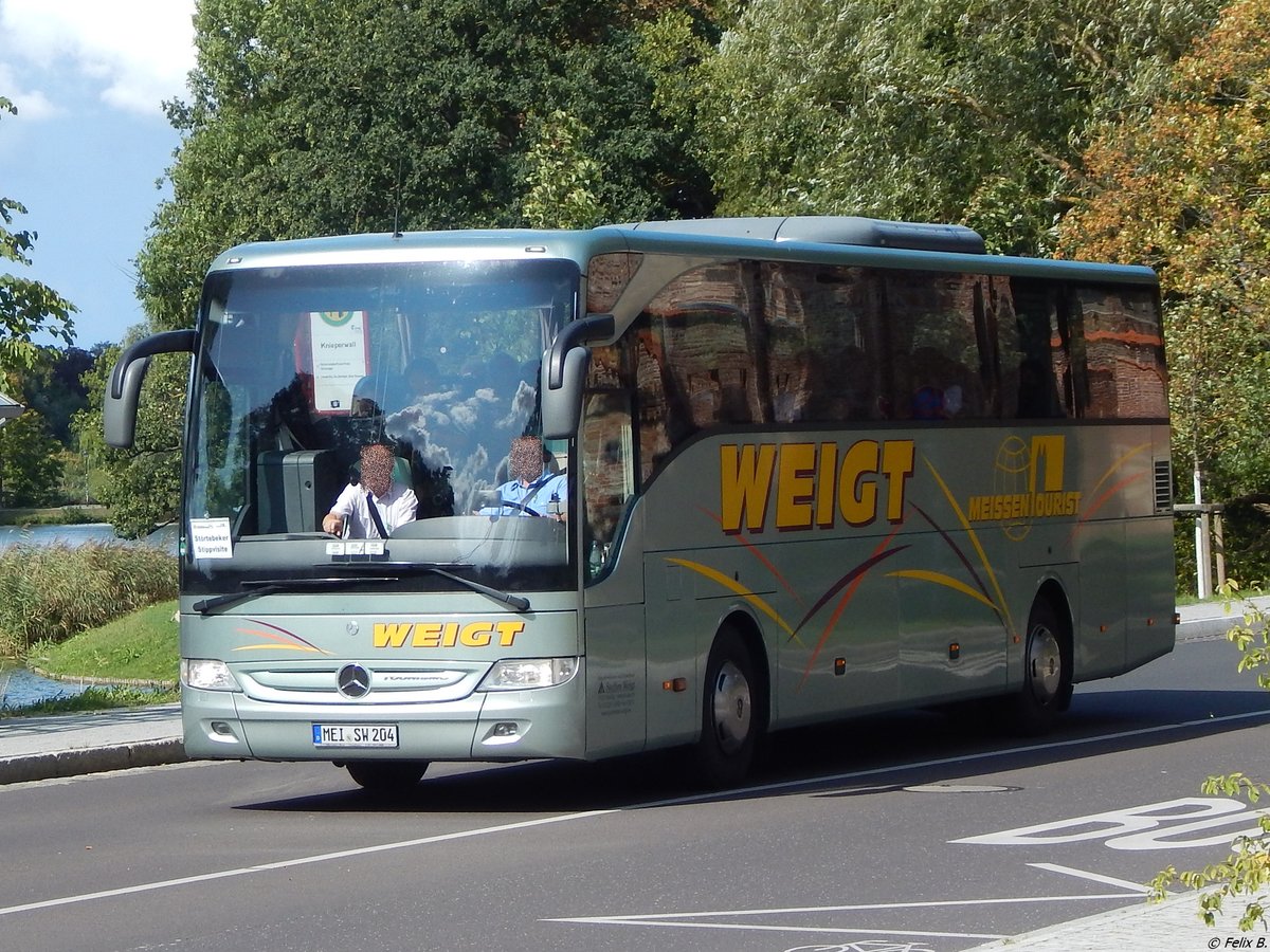 Mercedes Tourismo von Weigt aus Deutschland in Stralsund am 26.08.2018