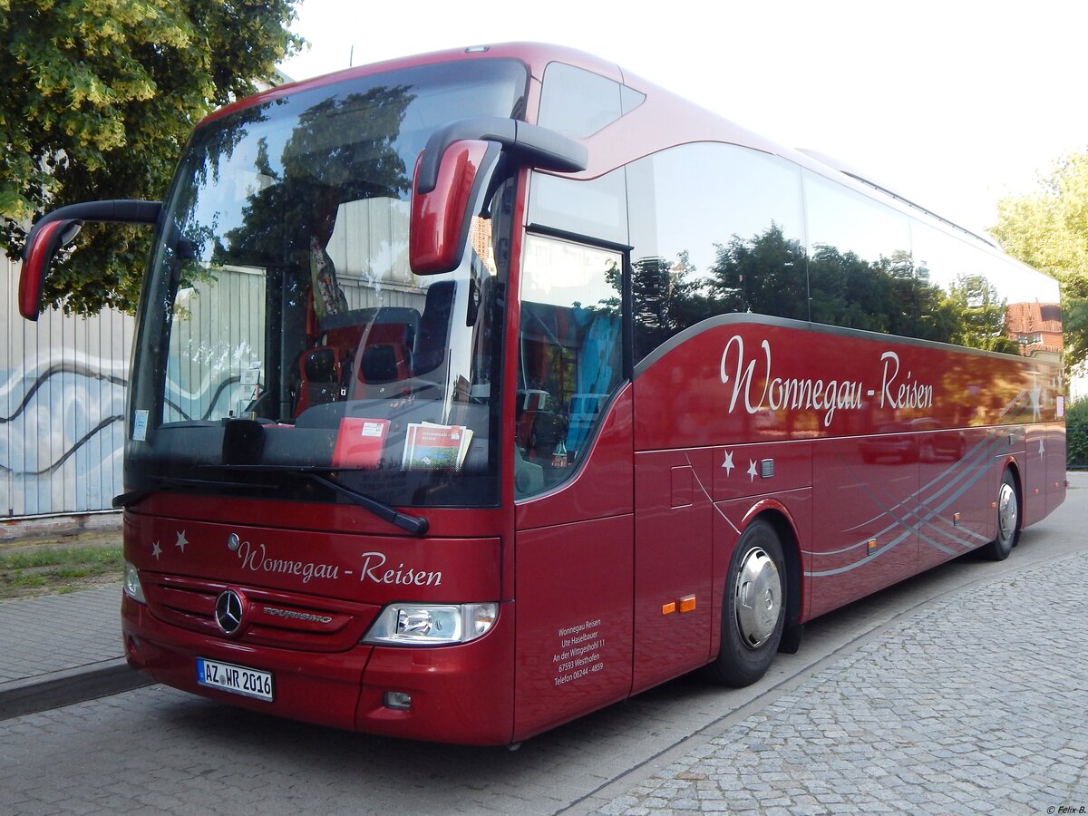 Mercedes Tourismo von Wonnegau Reisen aus Deutschland in Neubrandenburg am 19.06.2019