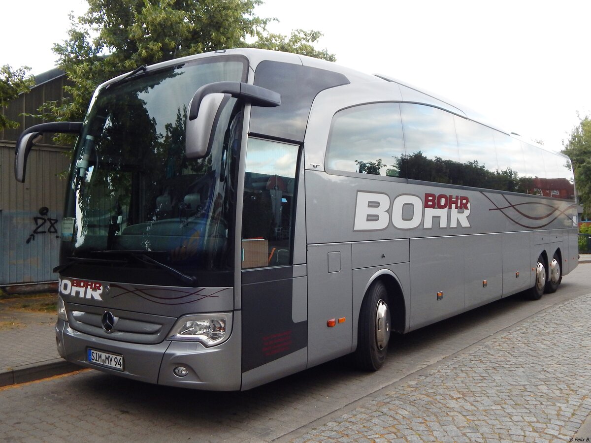 Mercedes Travego von Bohr aus Deutschland in Neubrandenburg am 02.07.2019