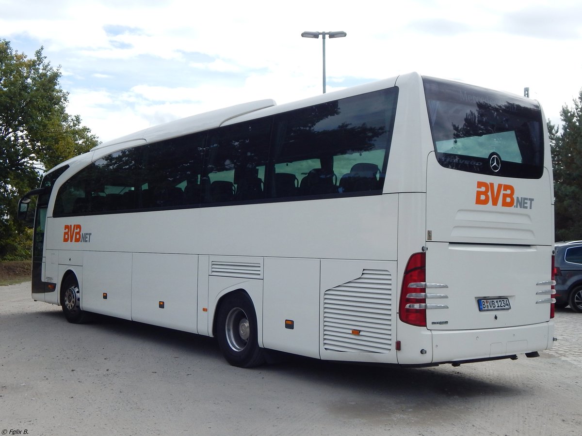 Mercedes Travego von BVB.net aus Deutschland in Binz am 15.09.2018