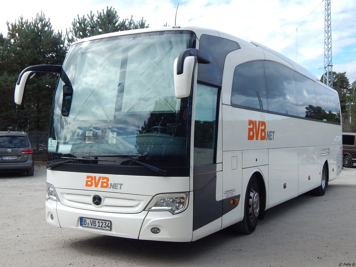 Mercedes Travego von BVB.net aus Deutschland in Binz am 15.09.2018