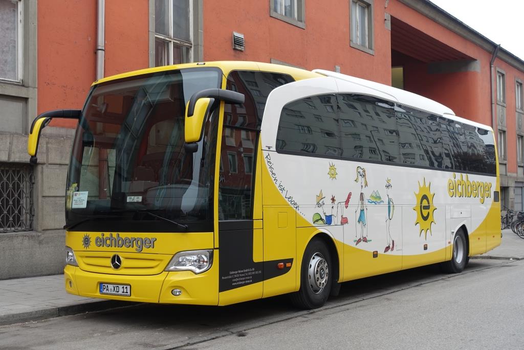 Mercedes Travego  Eichberger , München HBf 13.02.2017