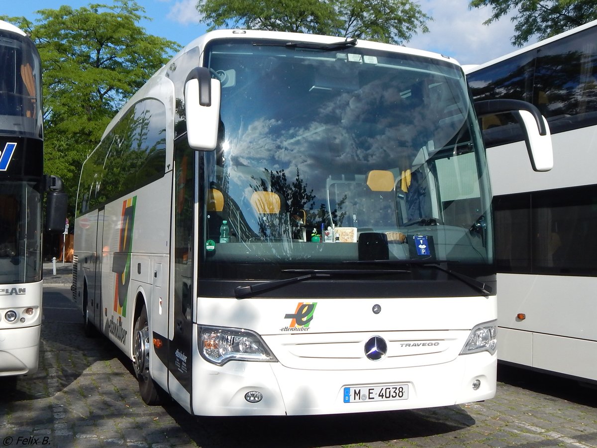 Mercedes Travego von Ettenhuber Deutschland in Berlin am 09.06.2016