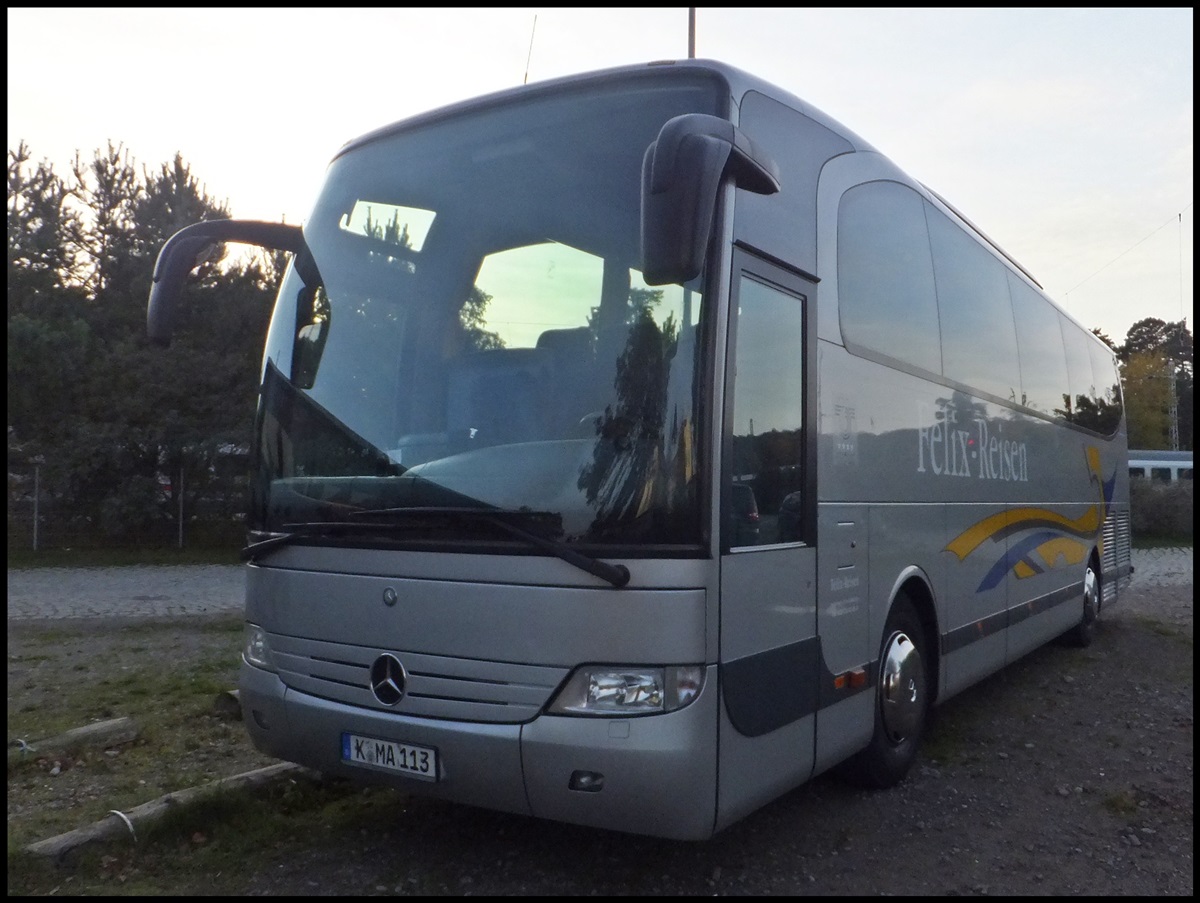 Mercedes Travego von Felix-Reisen aus Deutschland in Binz am 22.10.2013