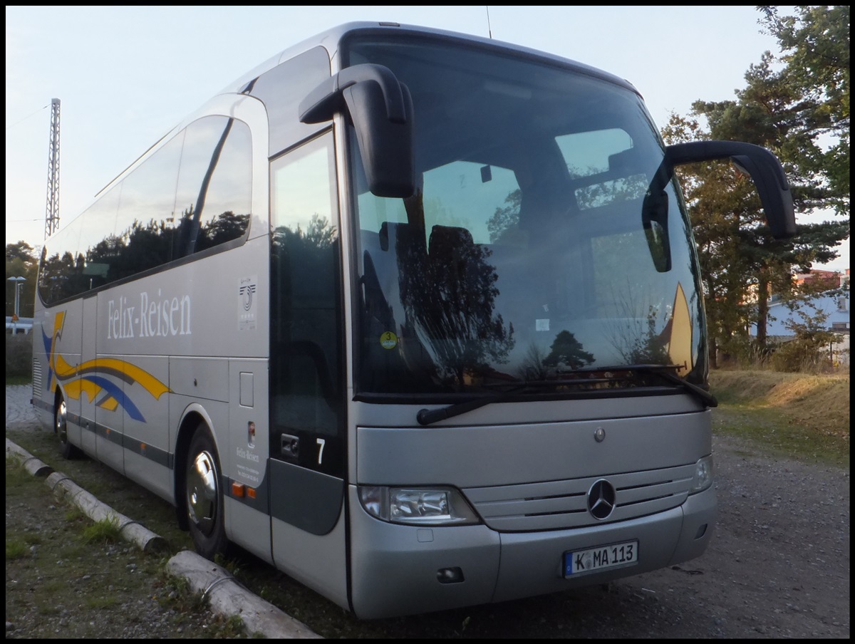 Mercedes Travego von Felix-Reisen aus Deutschland in Binz am 22.10.2013