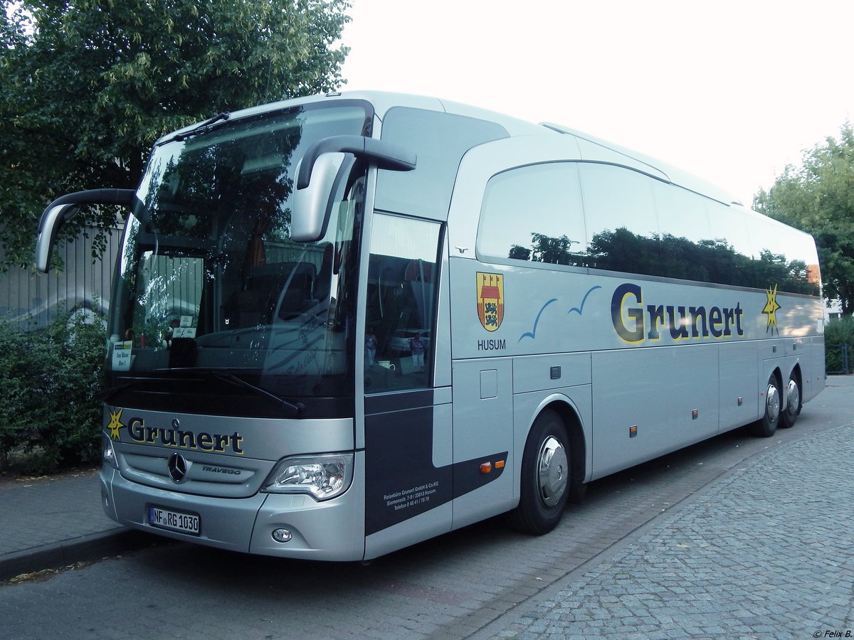 Mercedes Travego von Grunert aus Deutschland in Neubrandenburg am 07.07.2018