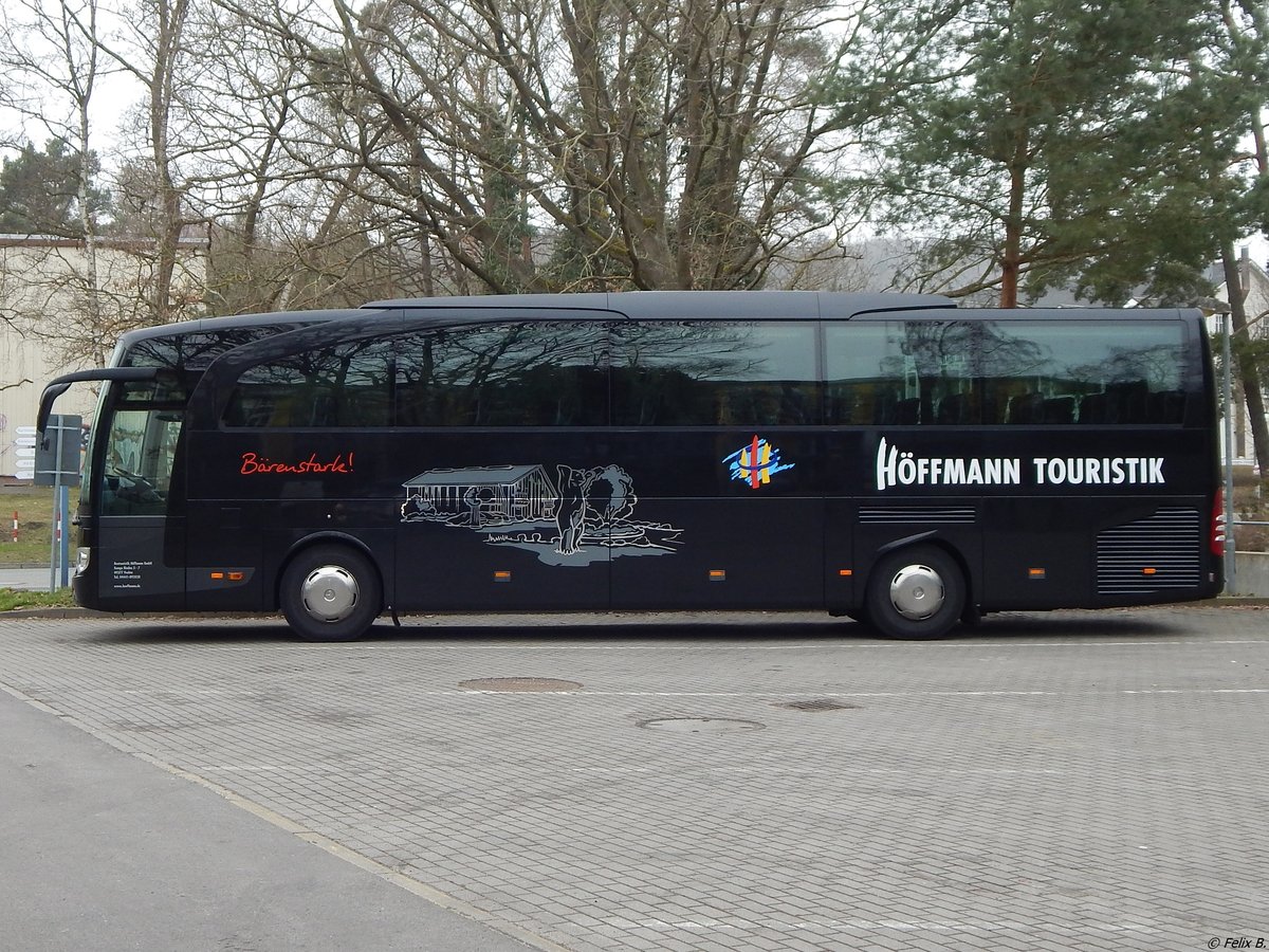 Mercedes Travego von Höffmann Touristik aus Deutschland in Binz am 15.04.2018