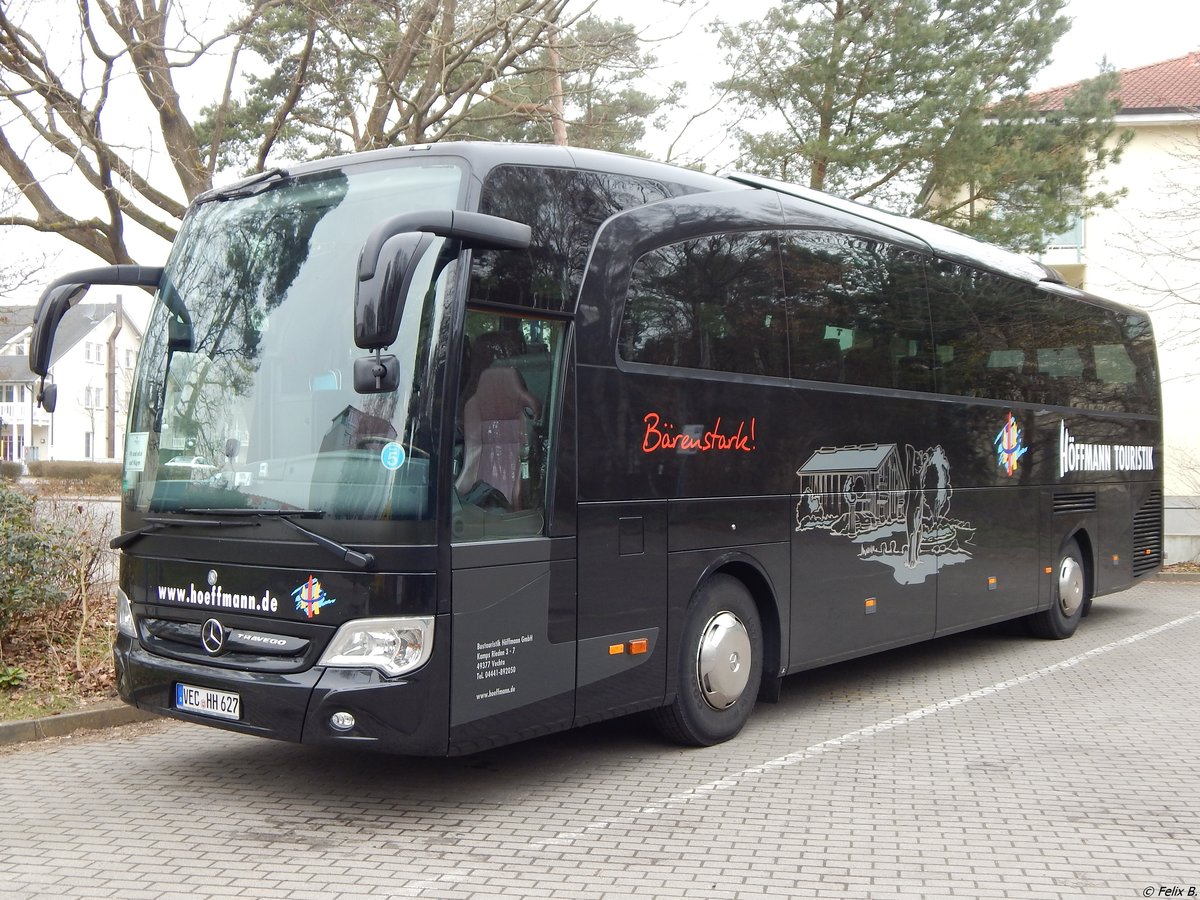 Mercedes Travego von Höffmann Touristik aus Deutschland in Binz am 15.04.2018