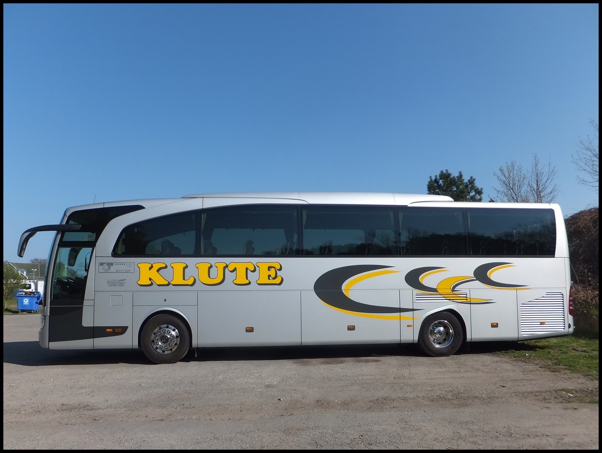 Mercedes Travego von Klute aus Deutschland in Binz am 04.05.2013