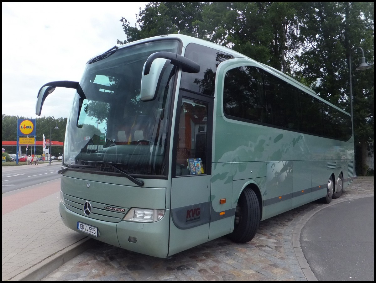 Mercedes Travego von KVG Dreilndereck aus Deutschland in Binz am 30.06.2013