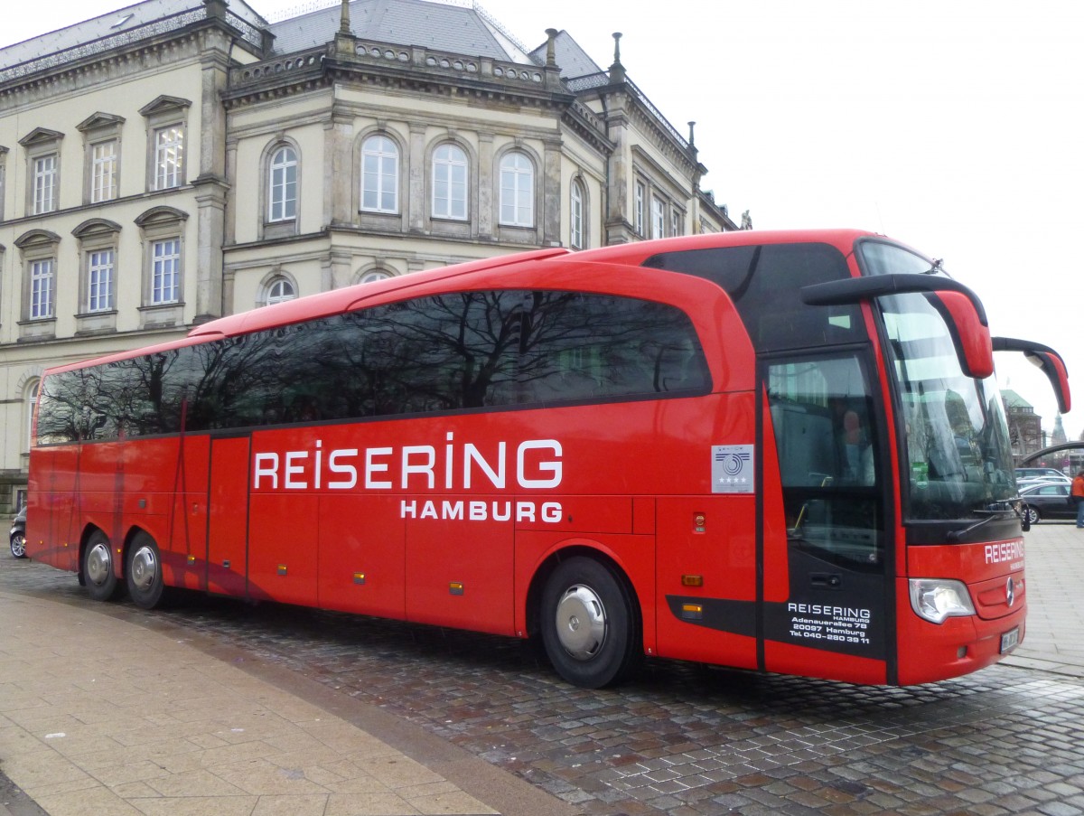 Mercedes Travego L  Reisering , Hamburg 17.01.2014