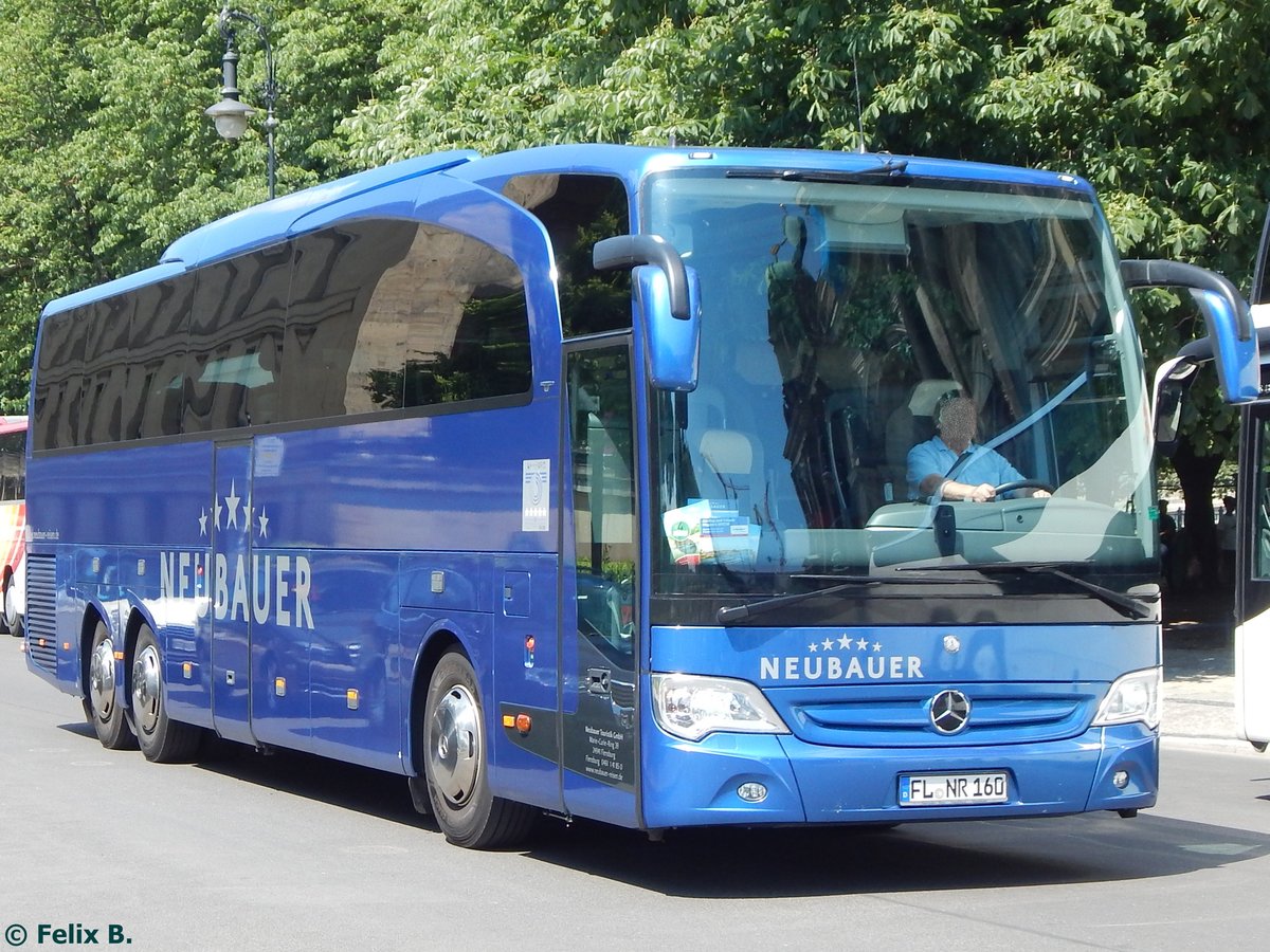 Mercedes Travego von Neubauer-Reisen aus Deutschland in Berlin am 08.06.2016