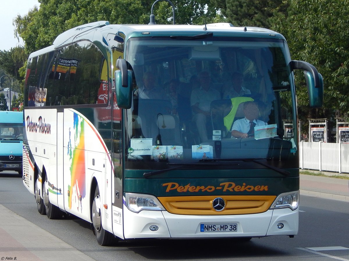 Mercedes Travego von Peters-Reisen aus Deutschland in Binz am 30.08.2017