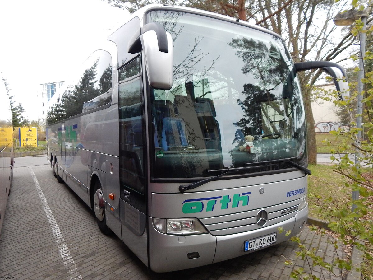 Mercedes Travego von Reisedienst Orth aus Deutschland in Binz am 14.04.2019