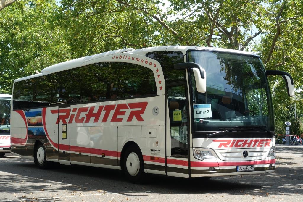 Mercedes Travego  Richter , Ludwigshafen Juli 2020