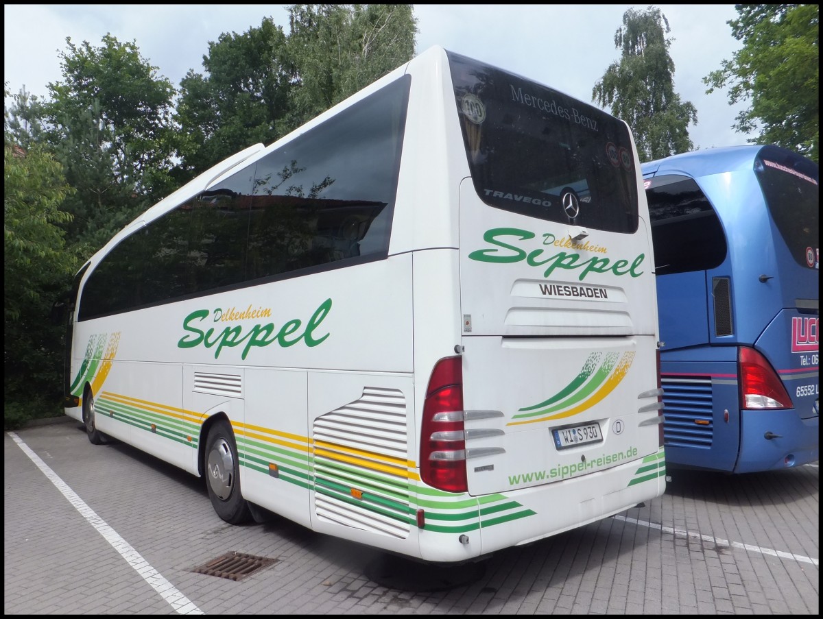 Mercedes Travego von Sippel aus Deutschland in Binz am 30.06.2013