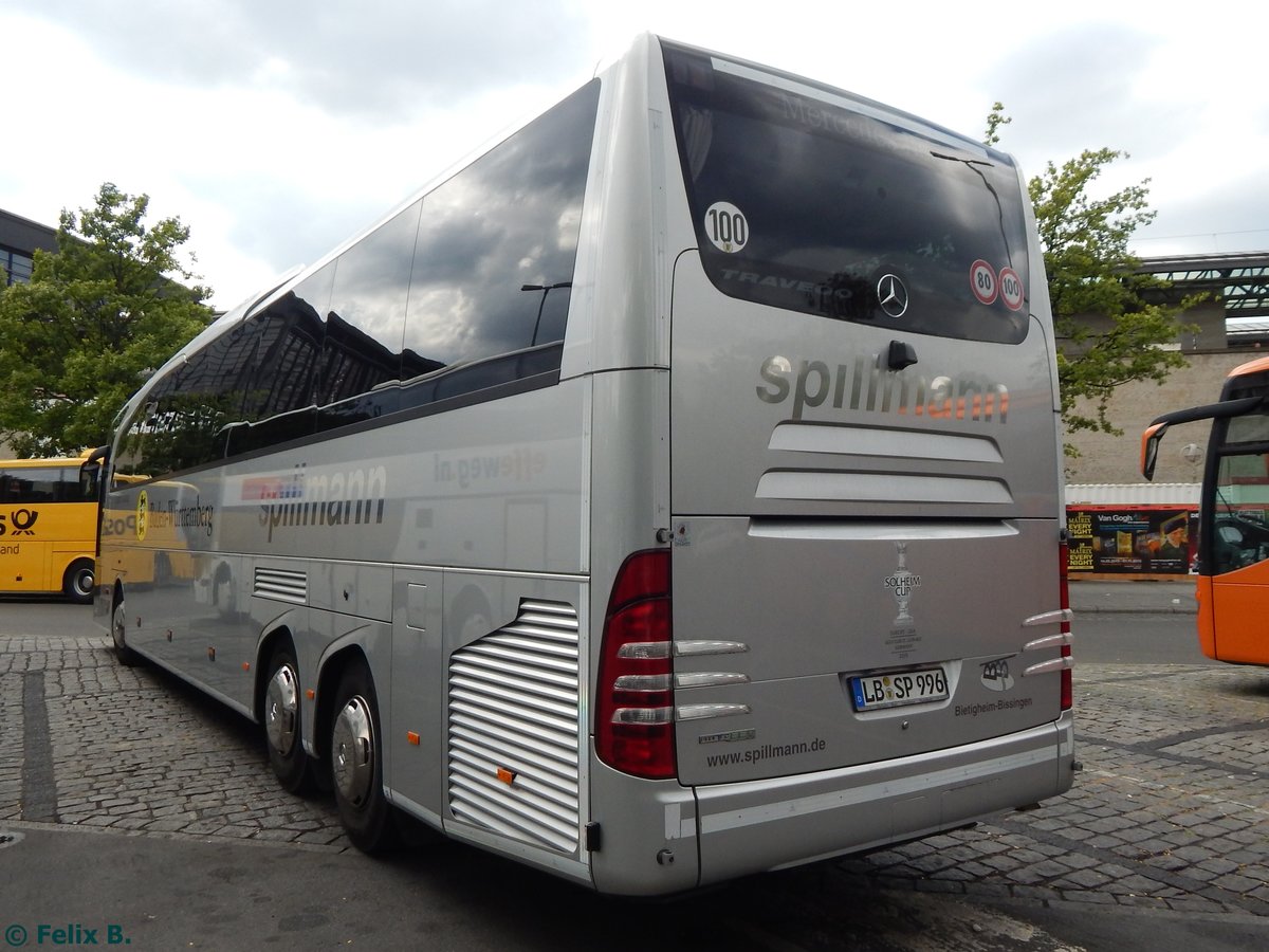 Mercedes Travego von Spillmann aus Deutschland in Berlin am 24.08.2015