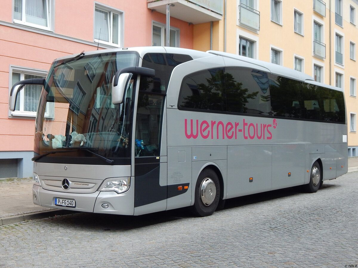 Mercedes Travego von Transportservice Graubmann GmbH aus Deutschland in Neubrandenburg am 18.08.2019