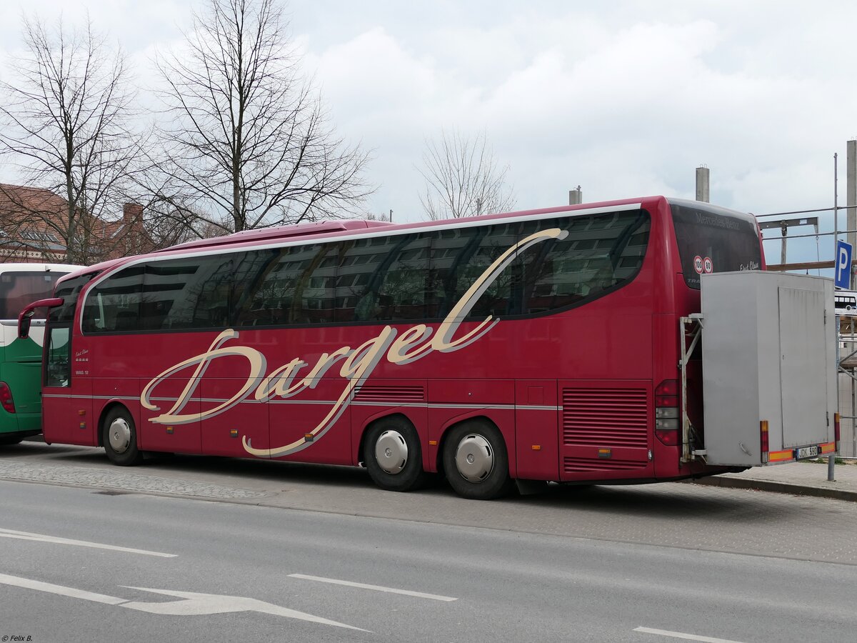 Mercedes Travego von Vilnesa (ex Dargel/D) aus Litauen in Neubrandenburg am 09.03.2020