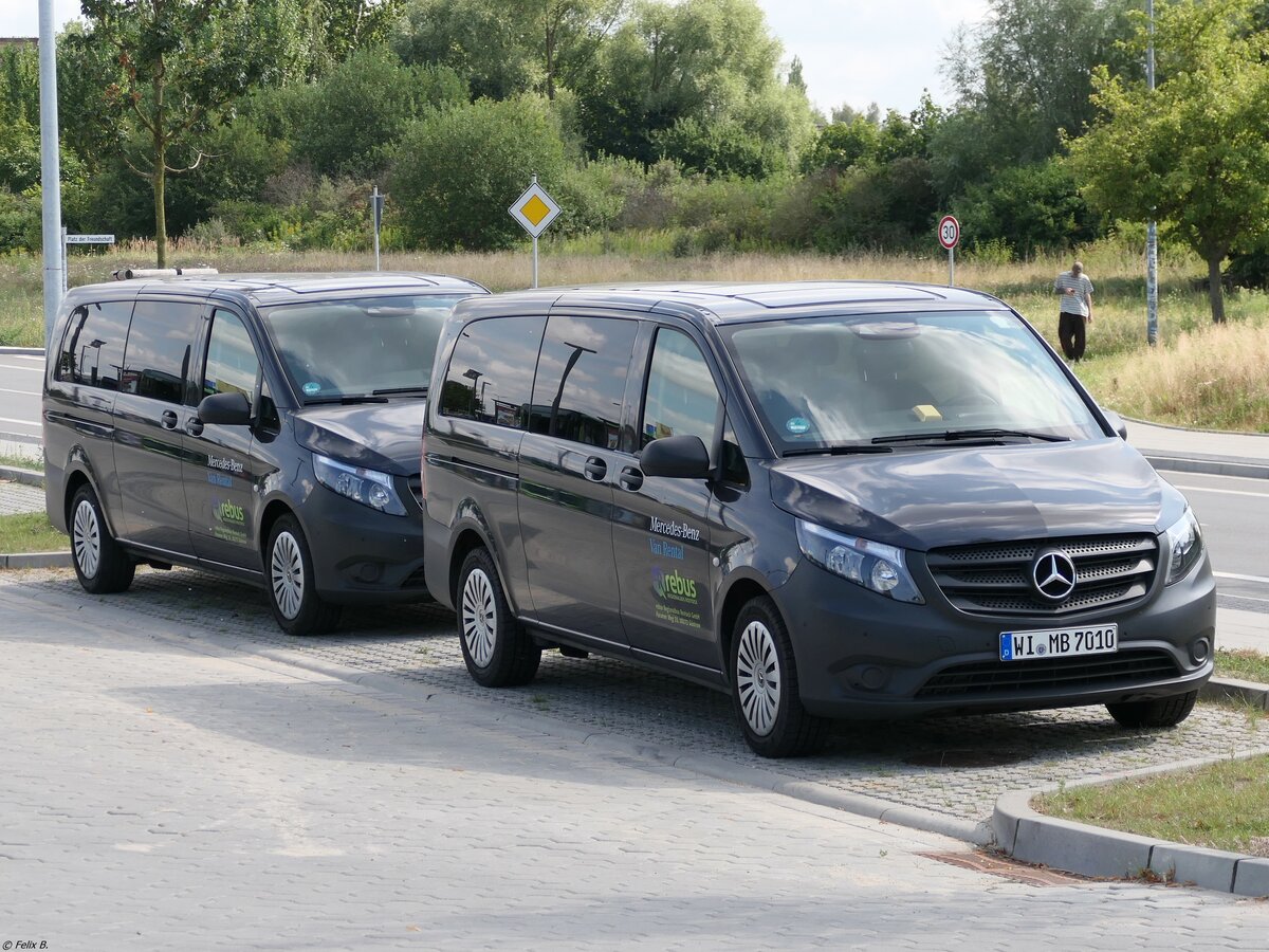 Mercedes Vito Rufbusse von Regionalbus Rostock in Rostock am 03.08.2024