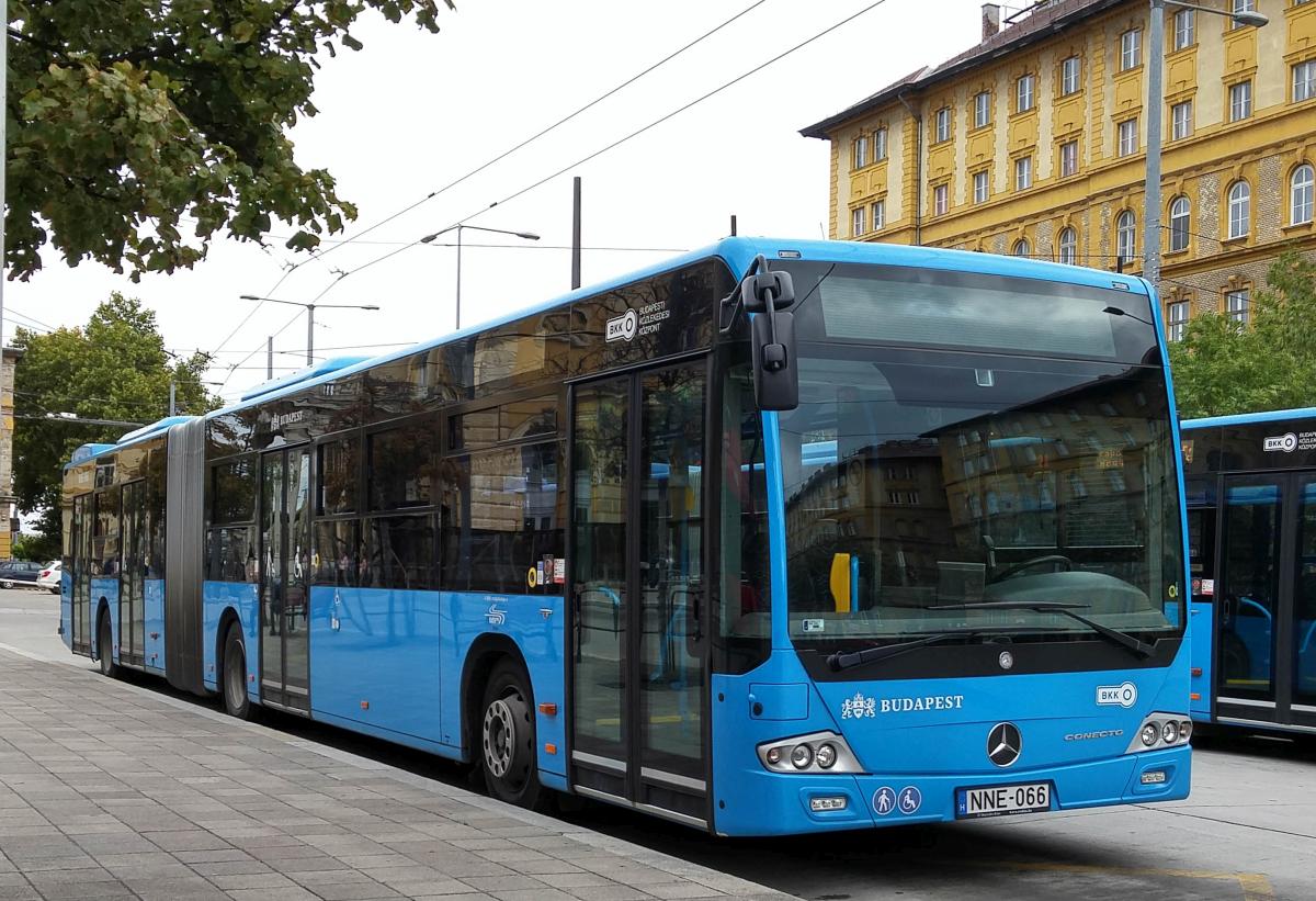 Mercedese-Benz Conecto II bei der BKW am Ostbahnhof, Budapest am 23.09.2017