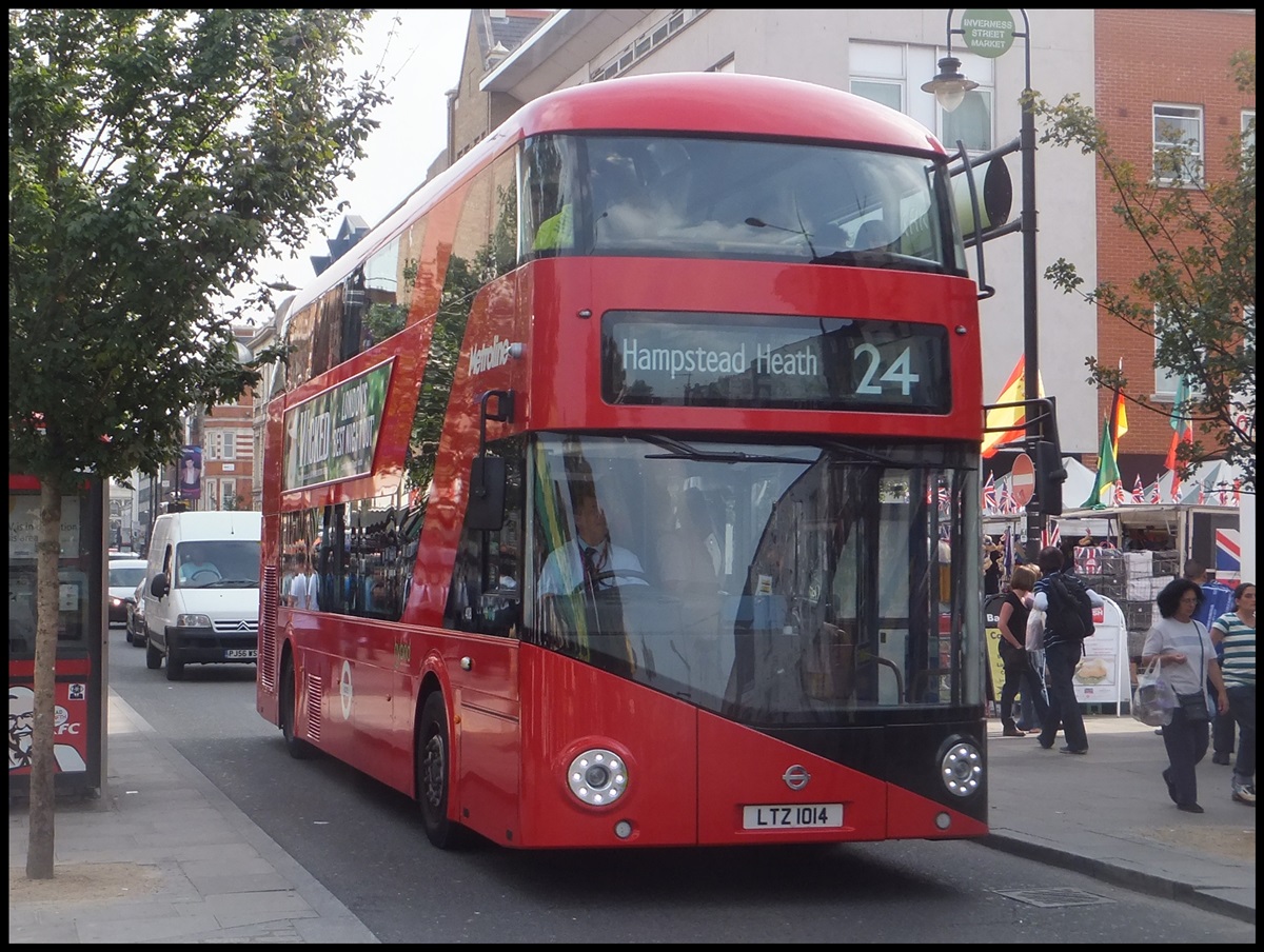NBFL/Wright von Metroline in London am 24.09.2013