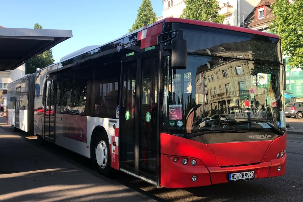 Neoplan Centroliner Evolution N 4521  Rhenic - vorm. Verkehrsgemeinschaft Osnabrück , Bruchsal Juni 2022 