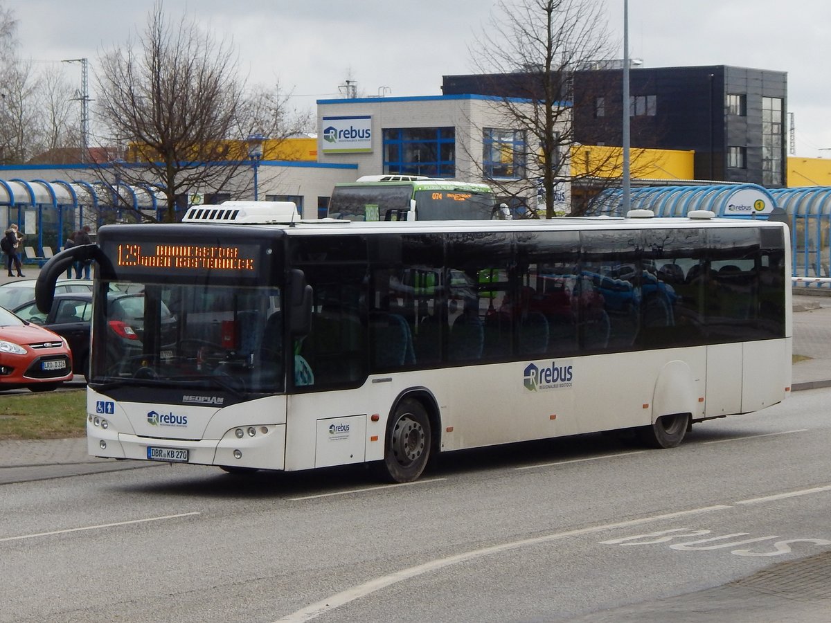 Neoplan Centroliner Evolution von Regionalbus Rostock in Rostock am 25.01.2018