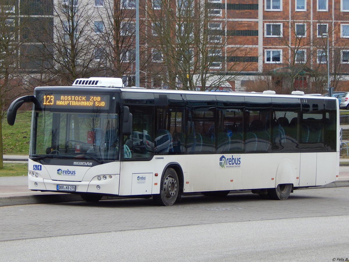 Neoplan Centroliner Evolution von Regionalbus Rostock in Rostock am 25.01.2018