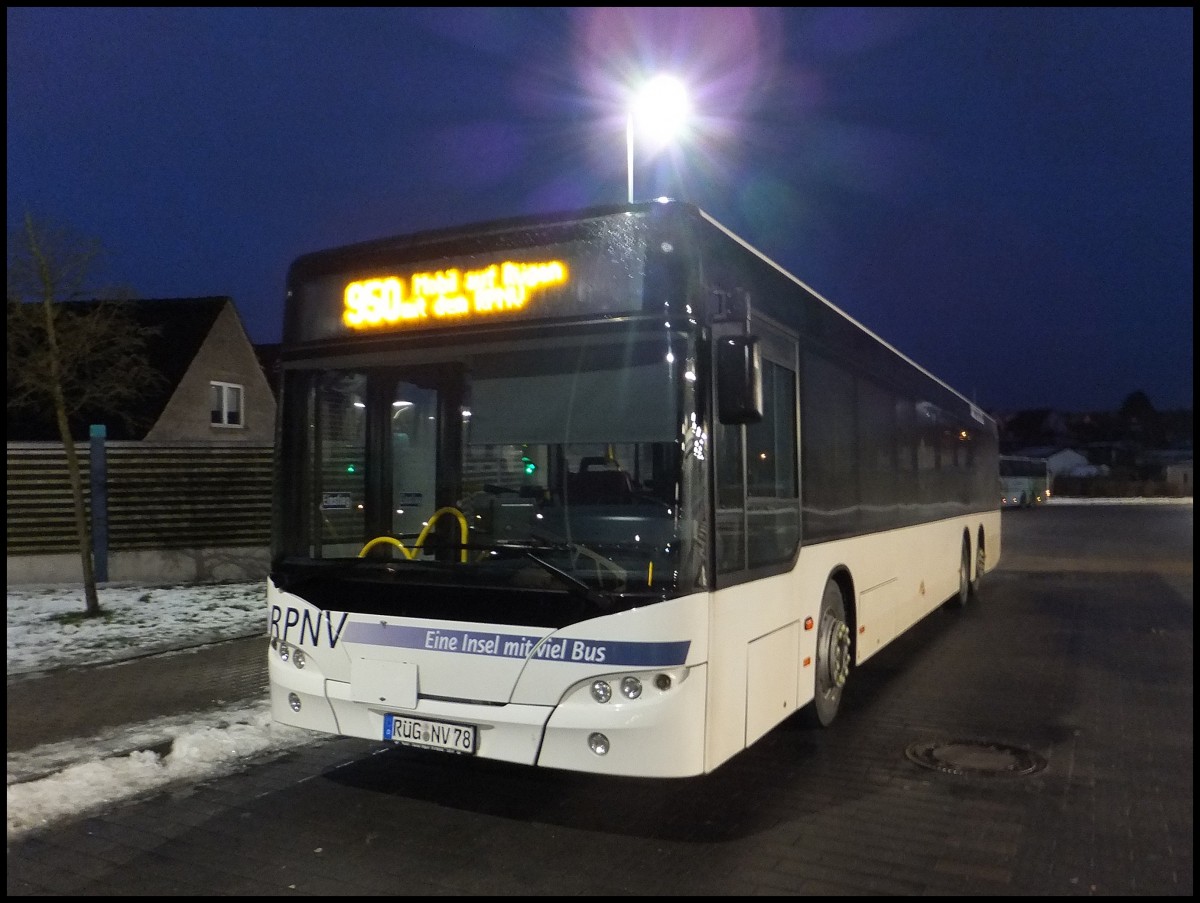 Neoplan Centroliner Evolution der RPNV in Bergen am 28.01.2013