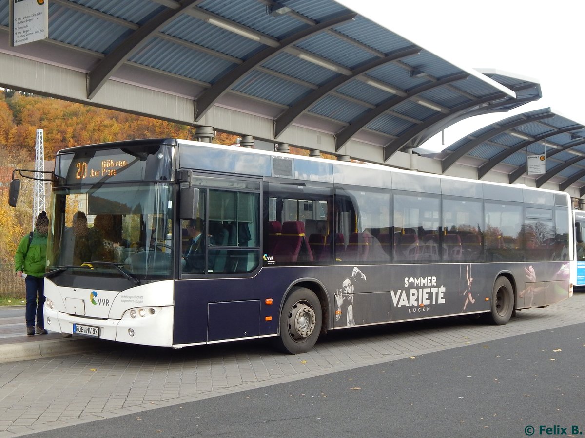 Neoplan Centroliner Evolution der VVR in Sasnitz am 29.10.2016