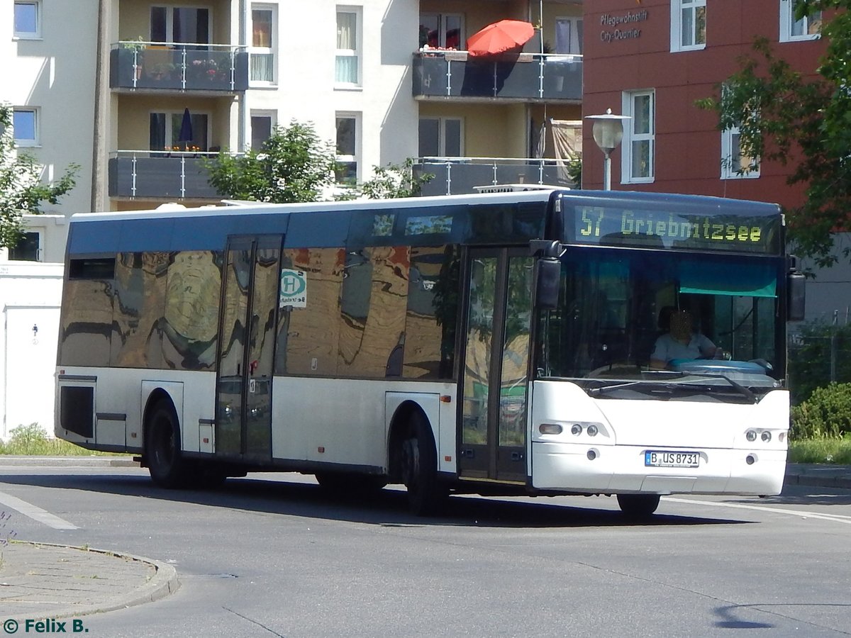 Neoplan Centroliner von Unity City & EventBus GmbH aus Deutschland (ex Langreder Reisen) in Potsdam am 07.06.2016