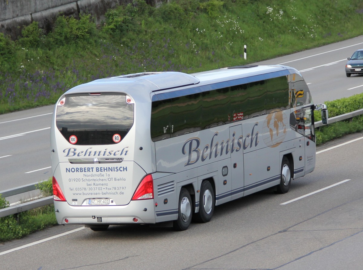 Neoplan Cityliner, Benisch Reisen, près de Berne mai 2014