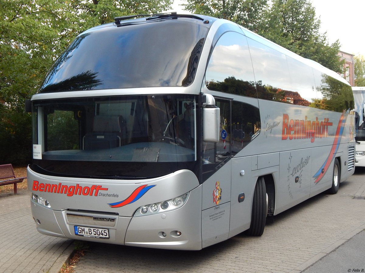 Neoplan Cityliner von Benninghoff aus Deutschland in Neubrandenburg am 25.08.2018