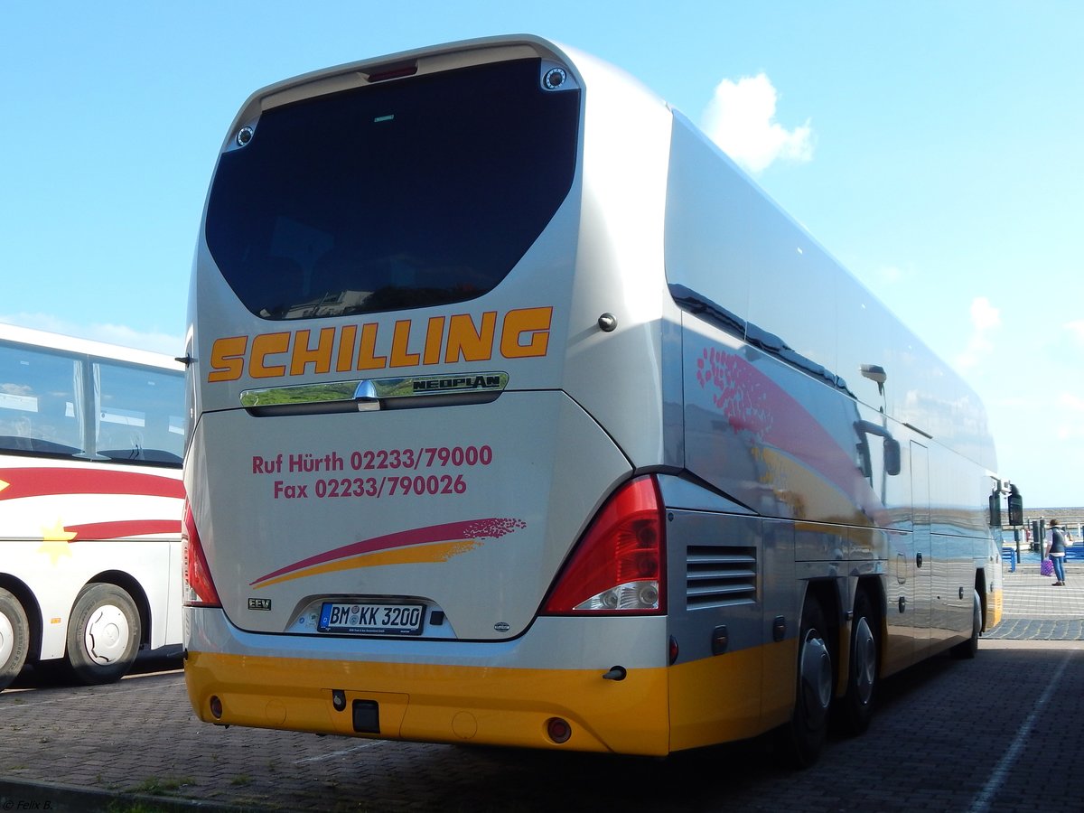 Neoplan Cityliner von Bohr/Schilling aus Deutschland im Stadthafen Sassnitz am 16.09.2017