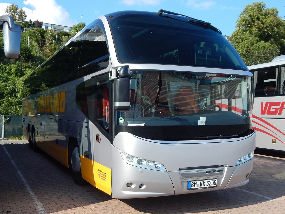 Neoplan Cityliner von Bohr/Schilling aus Deutschland im Stadthafen Sassnitz am 16.09.2017