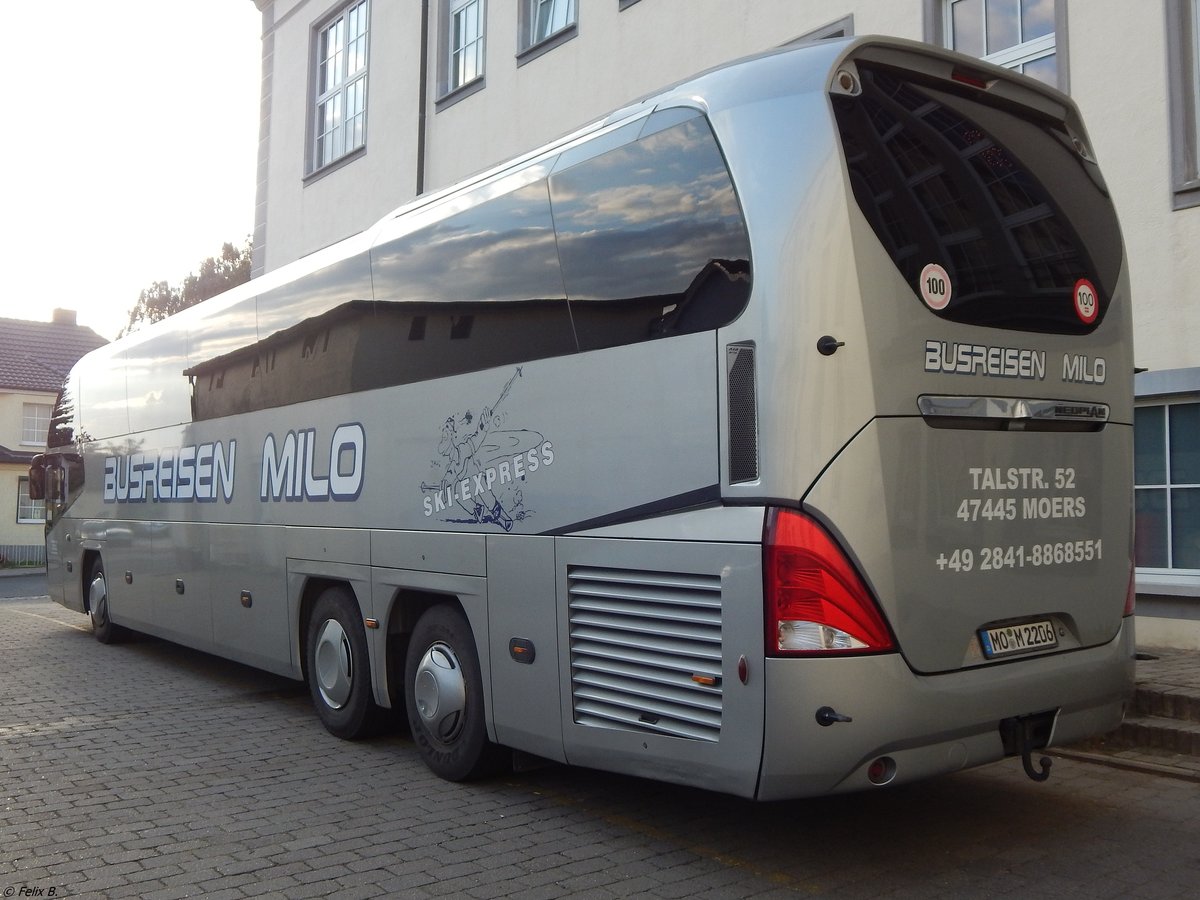Neoplan Cityliner von Busreisen Milo aus Deutschland in Sassnitz am 16.09.2017