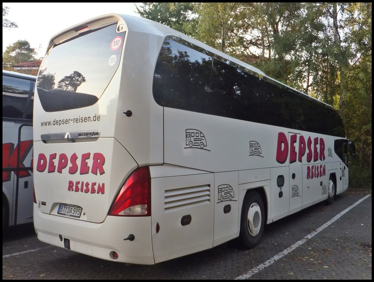 Neoplan Cityliner von Depser Reisen aus Deutschland in Binz am 22.10.2013