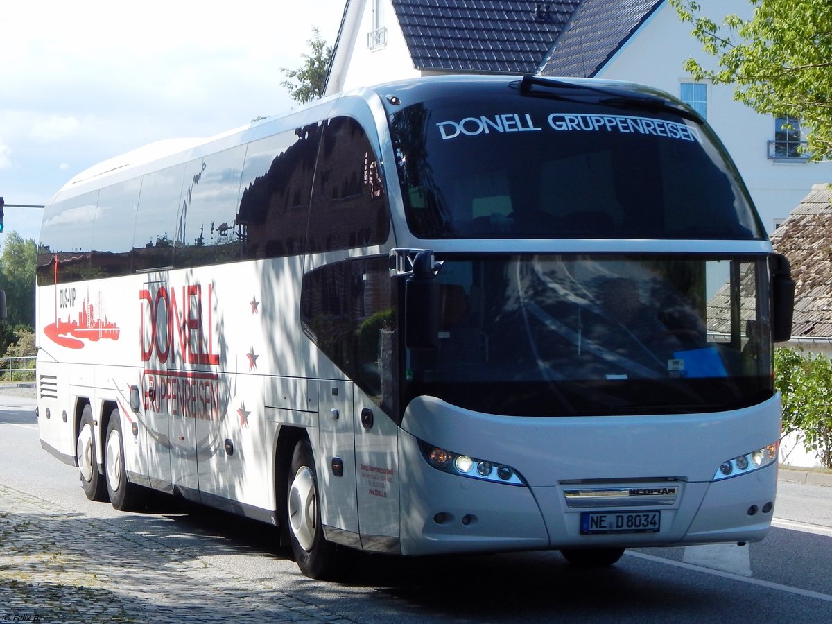 Neoplan Cityliner von Donell Gruppenreisen aus Deutschland in Lietzow am 14.07.2015