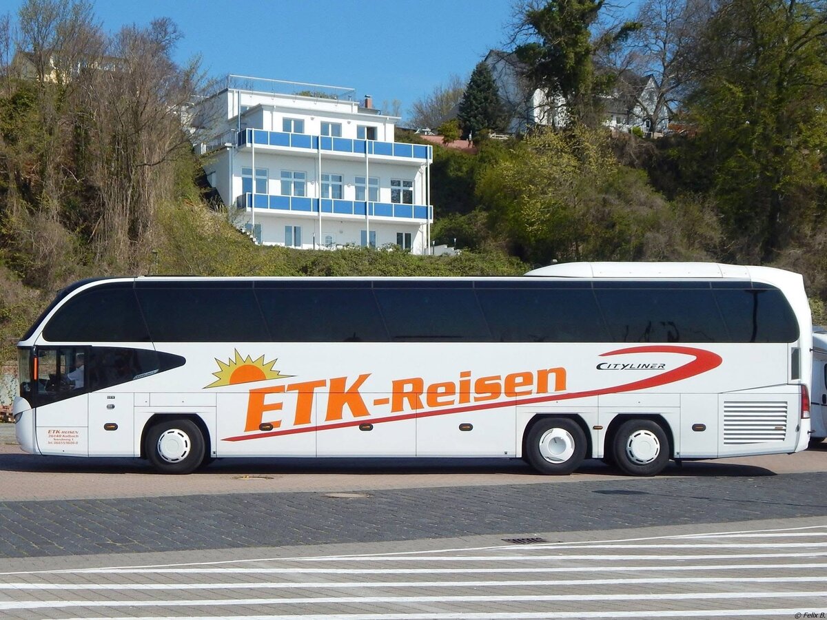 Neoplan Cityliner von ETK-Reisen aus Deutschland im Stadthafen Sassnitz am 02.05.2016