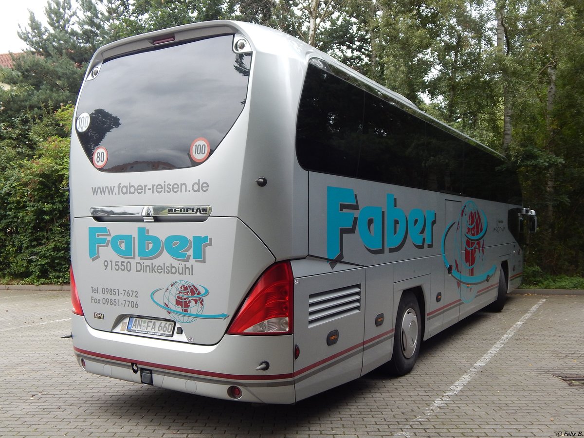 Neoplan Cityliner von Faber Reisen aus Deutschland in Binz am 22.08.2017