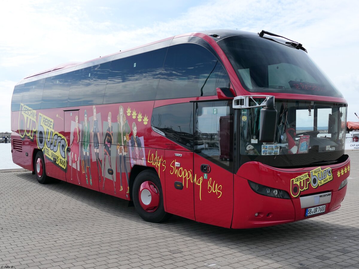 Neoplan Cityliner von Geschwister Bur Reisen aus Deutschland im Stadthafen Sassnitz am 08.07.2020