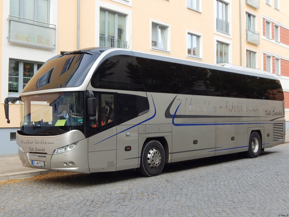 Neoplan Cityliner von Haller Willem Busreisen aus Deutschland in Neubrandenburg am 05.10.2019