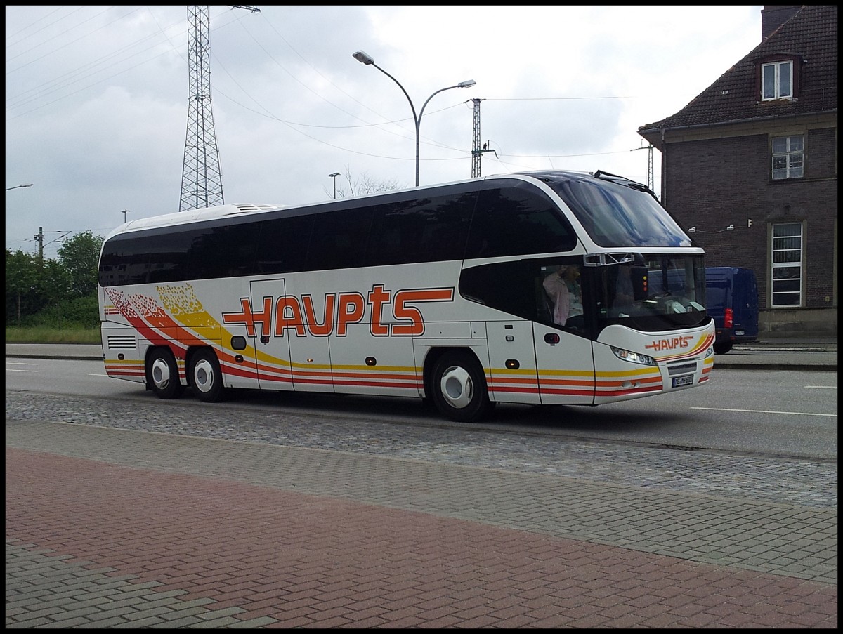 Neoplan Cityliner von Haupts aus Deutschland in Stralsund am 14.06.2013