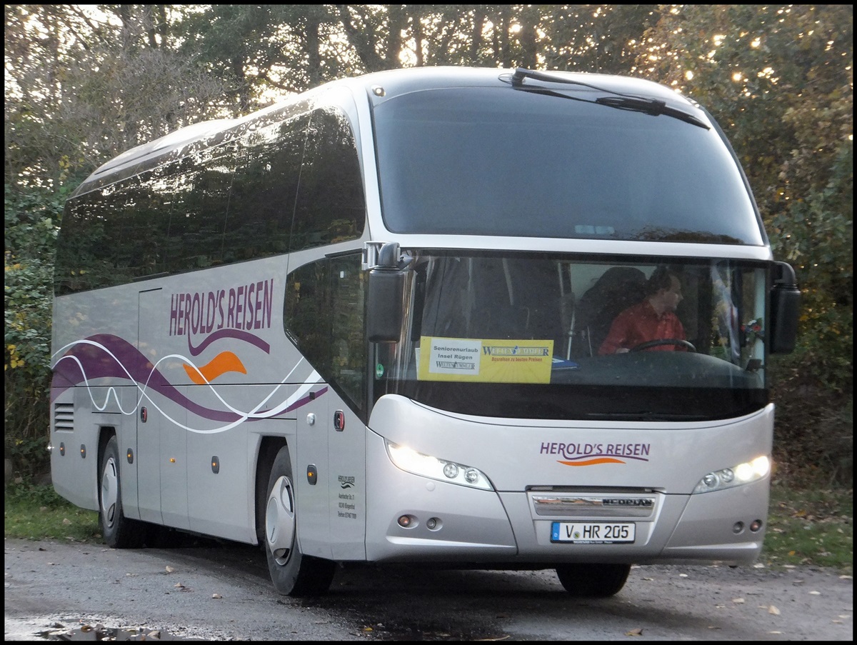 Neoplan Cityliner von Herold's Reisen aus Deutschland in Binz am 22.10.2013