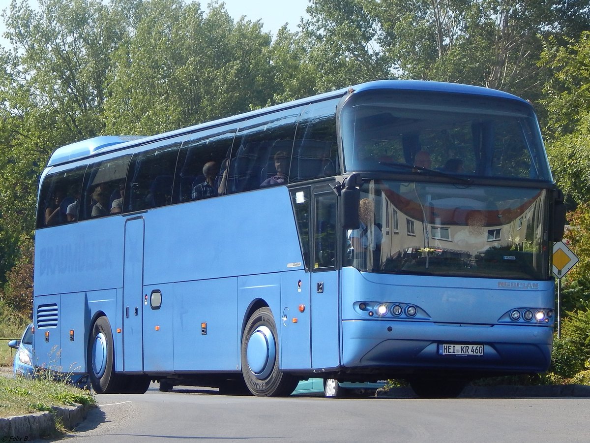 Neoplan Cityliner von Klein Reisen (ex Braumüller) aus Deutschland in Sassnitz am 22.08.2015