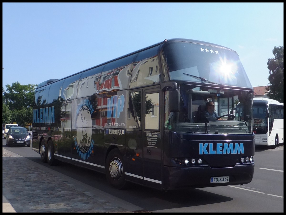 Neoplan Cityliner von Klemm aus Deutschland in Binz am 09.07.2013